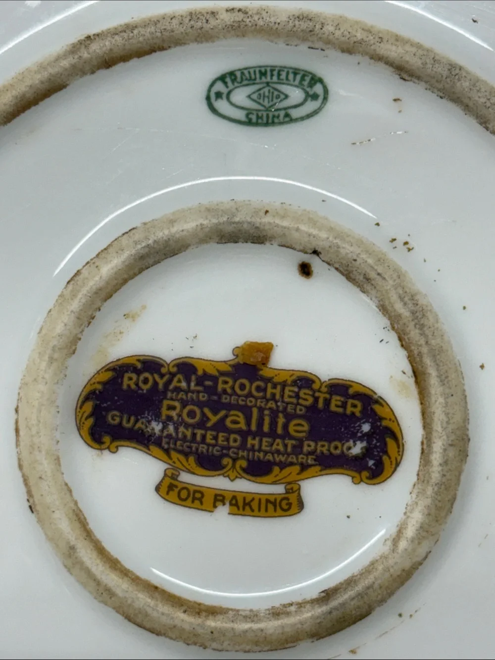 Ceramic pie dish